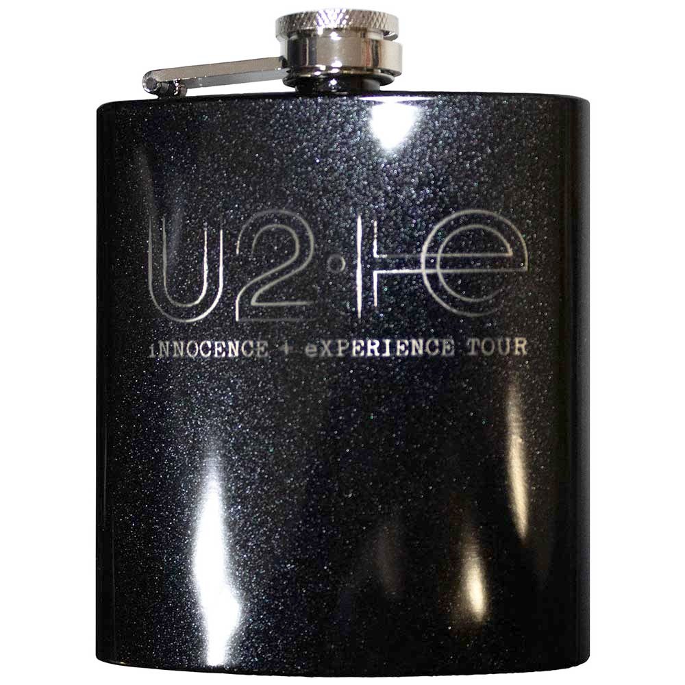 U2 - Logo Waterfles - Zwart